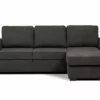Chaise Longue Reversible Con Cama ASTON Antracita