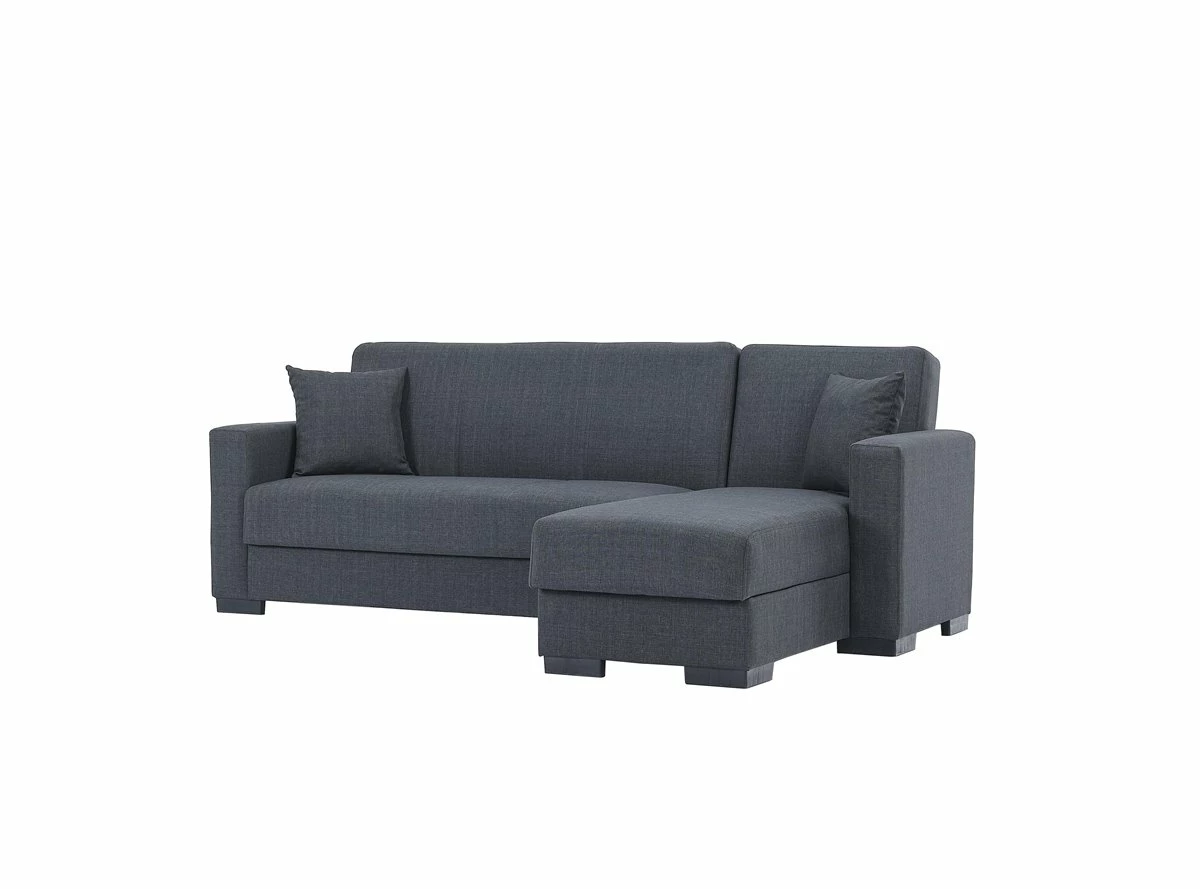 Chaise Longue ANGELO Cama Reversible Color Gris 8 Chaise Longue ANGELO Cama Reversible Color Gris - Imagen 8
