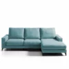 RUBI Chaise Longue Fija Derecha Azul