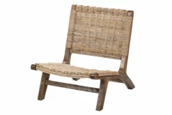 Butaca Mimbre-madera 77x61x72 Cm