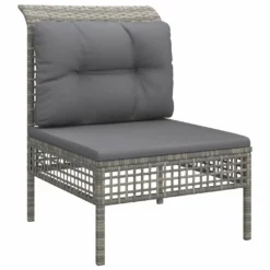 Set De Muebles De Jardín 7 Pzas Y Cojines Ratán Sintético Gris VidaXL -Conforama Tienda de ventas a76c3fdeda5aeb9093710f3a80e3d98f14657359 57ec0bd91aac4b5ca51808b852511161