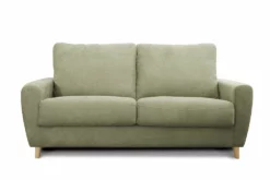 Sofá De 2 Plazas CHIEW En Tela, Color Amarillo