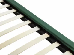 Cama Con Somier De Terciopelo Verde Esmeralda/negro 160 X 200 Cm MELLE -Conforama Tienda de ventas a7e19ffaaf19a506a6b7d8292fbcfe0c17ae1ea2 9c292eac67044f5baef178fa9cdc25f4