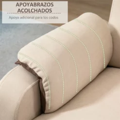 HOMCOM Sillón Relax Reclinable Manual Hasta 145° Tapizado En Poliéster Con Reposapiés Retráctil Carga 120 Kg Para Salón Oficina Dormitorio 75x89x105 Cm Marrón Y Gris -Conforama Tienda de ventas a8c03e828493e253bdded8145551c2a2dbe36015 8a80b7af64b64240b1fae54d2bee9b3e