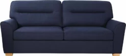 Sofá Cama 3 Plazas IRIS Color Azul