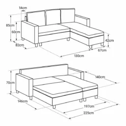 Sofá Cama Esquinero De 3 Plazas WADE -Conforama Tienda de ventas a93884dc61abacaf2784a0d59632a72d6378b2b1 c7fe6860a56f49e2b2d3fbb5c4413653