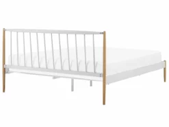 Cama Con Somier De Metal Blanco/madera Clara 180 X 200 Cm MAURS 13 Cama Con Somier De Metal Blanco/madera Clara 180 X 200 Cm MAURS -Conforama Tienda de ventas ab0a650c714e587b3bdd751966063123baf689cc ebdbb936710a4d1e8075fd1bda2ac710