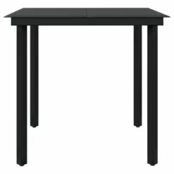 Juego De Comedor De Jardín De 3 Piezas Con Cojines Negro VidaXL -Conforama Tienda de ventas ab63adc374fba6a0835885c5a764d7278817c4c6 e2faaa5177cd4ab698f6c840e85bc036