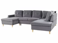 Sofá Cama 4 Plazas De Terciopelo Gris LERUM 16 Sofá Cama 4 Plazas De Terciopelo Gris LERUM -Conforama Tienda de ventas ab868658ecc5a2414c5b0b14ca95607d23645e57 7efa09028b64498c81ecdaad61d095f7