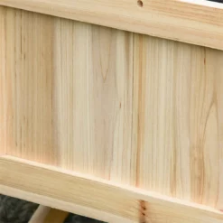 Outsunny Huerto Urbano De Madera 78,5x58x81 Cm Mesa De Cultivo Con 6 Compartimentos Y Estante Inferior Para Plantas Flores En Jardín Terraza Exterior Color Natural -Conforama Tienda de ventas ad13aed3b1fca14b032f996ce6d101f059440403 d06f00b124a14d9bbe5107ff8541ea7c