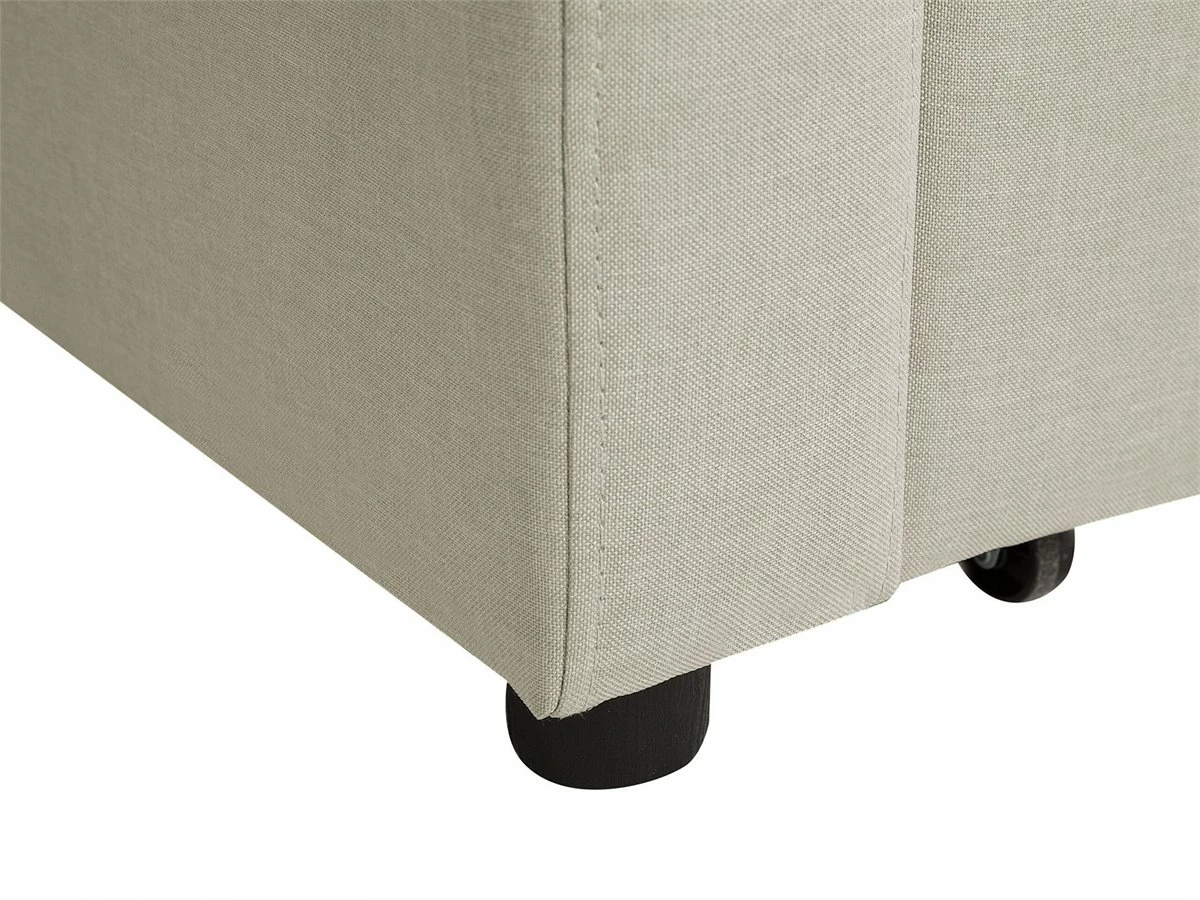 Sofá Cama 3 Plazas Tapizado Beige GLOMMA 12 Sofá Cama 3 Plazas Tapizado Beige GLOMMA - Imagen 12