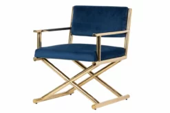 Butaca Acero Inoxidable/velvet Kerava 67x70x86 Cm