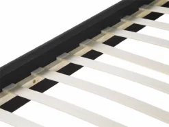 Cama Con Somier De Terciopelo Gris Oscuro/plateado 140 X 200 Cm BELLOU -Conforama Tienda de ventas afb80712327c9d2b998673e9c5657d5f61aafebf 397554c699334ceeb93500c04c189623