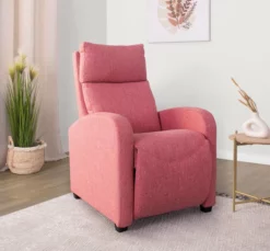 Sillón Relax MILU Manual, Color Rosa -Conforama Tienda de ventas b01dea9ad6702484765676b66ca673268f071381 108053 02