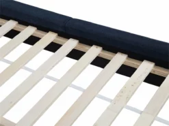 Cama Con Somier De Chenilla Azul Oscuro/madera Clara 180 X 200 Cm TALENCE -Conforama Tienda de ventas b05713ee14c38ec34d145fd715d1429418b3d9d9 a895756278f748be905e2ddd4ada7b34