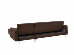 Sofá Cama Esquinero 4 Plazas En Piel Sintética Marrón Izquierdo ABERDEEN -Conforama Tienda de ventas b22785986fadb12459f782289f1d8fcbbf9af5b3 f93a7c4d9a1246deb08777cfb2da23ec