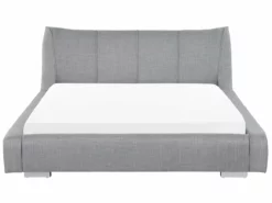 Cama Con Somier De Poliéster Gris Claro/plateado 180 X 200 Cm NANTES -Conforama Tienda de ventas b2f990821ca022b039566703f6393a8104ea56ec 6804e515cf6842fba44ffbd938bb6819