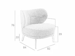 Sillón Tapizado En Tela Con Textura Y Patas De Acero Epoxi Color Marrón. -Conforama Tienda de ventas b394bd7648c769c40fc81eaa224bb1b0af137b24 49c6f8b2794e4c0fb3215b8a39a2ef6b