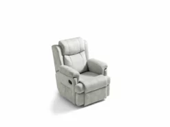 Sillón Relax Manual KYRA Color Gris Claro -Conforama Tienda de ventas b4e694619d513e5a073e7d07a20072ebdda63df9 108048 3