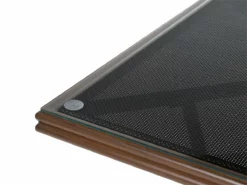 Mesa De Jardín De Metal Negro/madera Oscura 80 X 80 Cm CASPRI -Conforama Tienda de ventas b5399c472411594d931a819d39816ca8d61bcd0d e6b45ce7f3db4a029cc9ed922aefd997