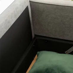 HOMCOM Sofá De 3 Plazas Acolchado Con 3 Cojines Y Reposabrazos Espacio De Almacenaje Estilo Moderno Para Salón Dormitorio 166,5x62x82 Cm Gris -Conforama Tienda de ventas b57adfe239884c6464a89745194afb343a065045 e9968a627b7848b6a419b7f8a482abdb