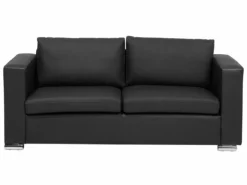 Conjunto De Sala De Estar 6 Plazas De Piel Negro HELSINKI -Conforama Tienda de ventas b6d1d21f85413b52f7783259994430b7d322ace1 37a7be6f19fd44c4819ca1e6a9a43c99