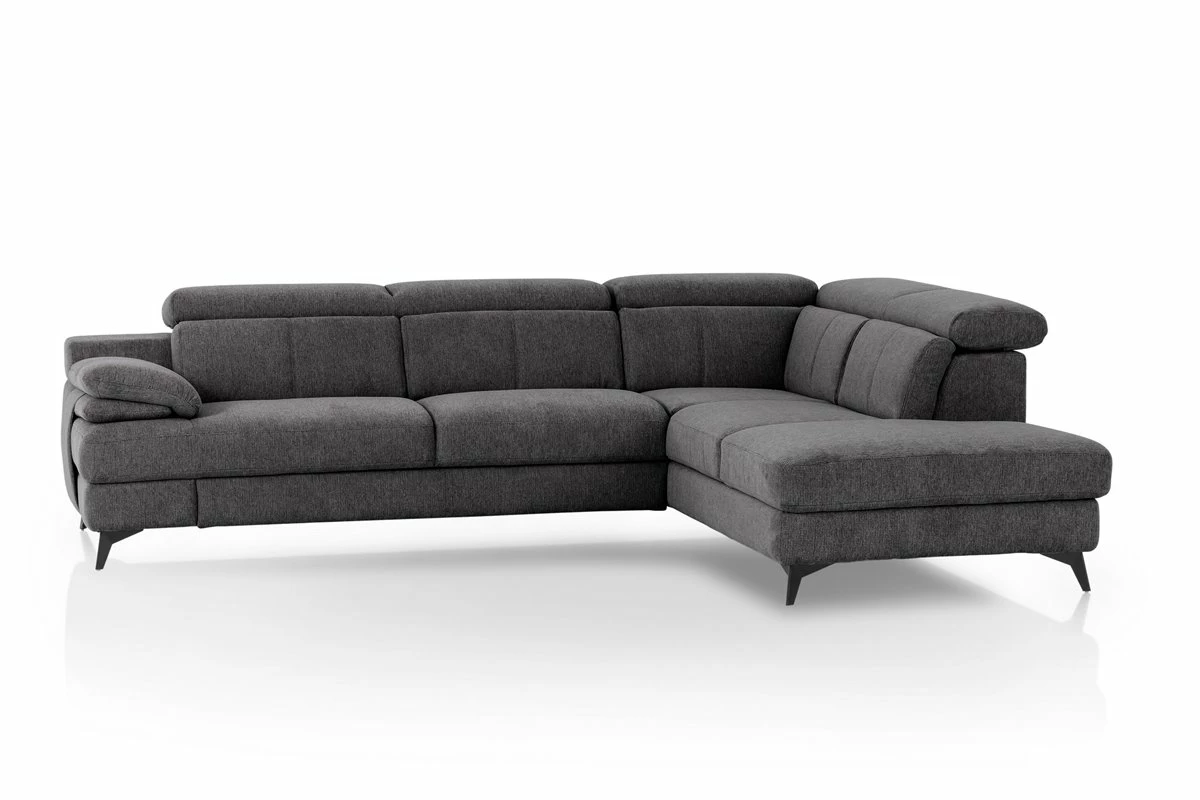 Rinconera Con Cama TITUS Derecha Color Antracita 1 Rinconera Con Cama TITUS Derecha Color Antracita