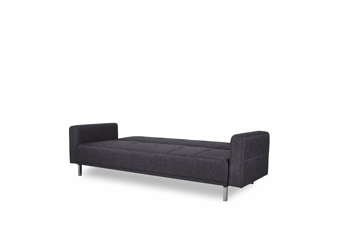 Sofá Convertible En Cama TONY Color Gris Oscuro 8 Sofá Convertible En Cama TONY Color Gris Oscuro - Imagen 8