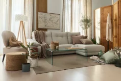 Chaise Longue De Tela Derecha DAMY Color Beige -Conforama Tienda de ventas b7dc7e7c72a4685170563dbbb8a54e606eb1eb60 107078