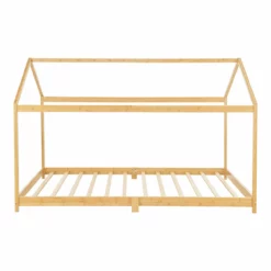 Cama Infantil Vindafjord Simple En Forma De Casa Bambú 70 X 140 Cm - Color Natural [en.casa] -Conforama Tienda de ventas b7e4375524d374fdfa3ebd01ec71bc308341cc8d 6731d4a2d72c4014a130389a4b8e8094