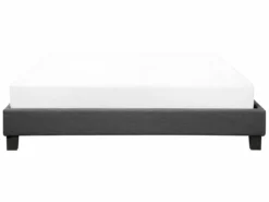 Cama Con Somier De Poliéster Gris/madera Oscura 180 X 200 Cm ROANNE -Conforama Tienda de ventas b8b643ccf6295d94973460841e87649ab467373b f41886ea1e624ea5a1d25f5c7424d572