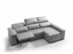 Chaise Longue Relax BALTIA Derecho - GRIS -Conforama Tienda de ventas b91889960804b3fd168037638034097be7be9d61 100221 6