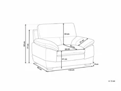 Sillón De Piel Marrón Dorado HORTEN -Conforama Tienda de ventas b9c867a42ef1e7faa40a786ece8b79edeb147563 5b832adf0fd04ba58d60e669c9732698