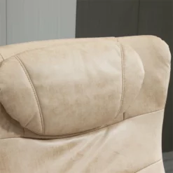 HOMCOM Sillón De Salón Con Otomana Reposapiés Tapizado En Microfibra Sillón Relax Reclinable Hasta 135° Y Giratorio 360° Con Respaldo Ajustable Para Salón Oficina 78x83x103 Cm Beige -Conforama Tienda de ventas b9da53ab038c883e87c0b8c81c9db9eea88daff3 6b8030ee4ad144db955002d48b4ae6a6