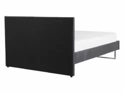 Cama Con Somier De Terciopelo Gris Oscuro/plateado 140 X 200 Cm BELLOU -Conforama Tienda de ventas bb2532bd4c6c6a2e4350df24d43c178160c2b235 666304920c9d4af399745f2d34cc71da