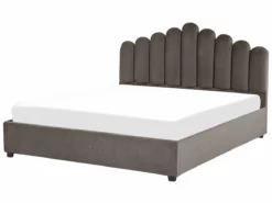 Cama Con Almacenaje De Terciopelo Gris Pardo 180 X 200 Cm VINCENNES -Conforama Tienda de ventas bc9b8a1bbb46f946fa2cf4f25f6012b5c66d9e1a cc864601eb2c4aa98f7d803f2a2a84cc