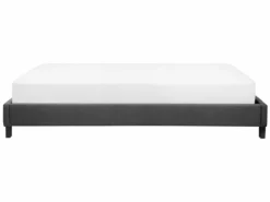 Cama Con Somier De Poliéster Gris/madera Oscura 180 X 200 Cm ROANNE -Conforama Tienda de ventas bcfd8e0d49e40064e008ad1b142aba6f8ad6e072 877774e35e6141bb9b0e481348b4e37f