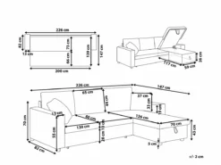 Sofá Cama Esquinero De Poliéster Gris Oscuro/beige Izquierdo TAMPERE 14 Sofá Cama Esquinero De Poliéster Gris Oscuro/beige Izquierdo TAMPERE -Conforama Tienda de ventas bdfcc6573c730c1703662860f9ad53aa224fa895 50bff07ab22e49548bb81dd664bd79d2