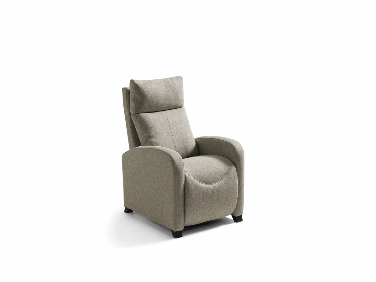 Sillón Relax MILU Manual, Color Visón 2 Sillón Relax MILU Manual, Color Visón - Imagen 2