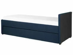 Cama Con Somier De Poliéster Azul Marino 80 X 200 Cm MARMANDE -Conforama Tienda de ventas bff9b4478cc53f1ab49ab81664b0cb78fec406c8 3c20ed5a5e9d4bf8abff9ab710c7aca2