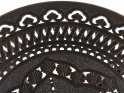 Mesa De Jardín De Metal Marrón Oscuro ⌀ 102 Cm SALENTO -Conforama Tienda de ventas c0d7242a20d1413a83ca812e47d92ffeda5c2dd4 41c6d1a342844d4e906a480c0b48e2a8