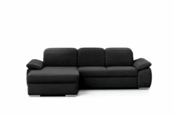 Chaise Longue Con Cama MORIS Izquierda Color Antracita