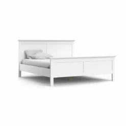 Cama Madera PARIS 160X200 Blanca -Conforama Tienda de ventas c28998bd5240b3424e94933aa27151f5cc578b5b 765962 03