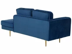 Chaise Longue De Terciopelo Azul Oscuro Izquierdo MIRAMAS -Conforama Tienda de ventas c29a723f2a0e41261c432783f2590eb65e6f10f0 a531f4c8fe4144fd8185489df5641452