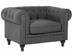 Conjunto De Sala De Estar 4 Plazas Gris CHESTERFIELD -Conforama Tienda de ventas c48064e51b7bab0e0ecac304a0812a39b11a3d31 e9420a9e4f74401ea2429bbfa3d64db2