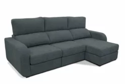 Chaise Longue Convertible En Cama Derecha Tela APRIL - GRIS -Conforama Tienda de ventas c4839dbe69e7ac793daea994d40c64526e76c2ae 390974 05