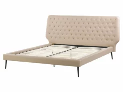 Cama Con Somier De Piel Sintética Beige 160 X 200 Cm ESSONNE -Conforama Tienda de ventas c4e9b24fdc7bac6ad507f30a0b15c8ebc418ebb0 0671aa3156214e029df5e4e6161796da