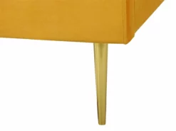 Cama Con Somier De Terciopelo Amarillo/dorado 180 X 200 Cm FLAYAT -Conforama Tienda de ventas c526decabaaccd1bf31bcfb2c2312881d1ad9216 49799d36ec25426397a789f69db3c32b