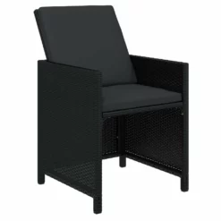 Juego Comedor Jardín 7 Pzas Con Cojines Ratán Sintético Negro VidaXL -Conforama Tienda de ventas c5f932643f653911a3690f664c3040e2b660526b 36b2f776830d4c3e873da86e7a40f7e4
