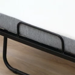 HOMCOM Cama Plegable 200x90x42,5 Cm Cama De Camping Portátil Con Colchón Individual Ruedas Y Frenos Carga 150 Kg Para Dormitorio Salón Oficina Blanco -Conforama Tienda de ventas c7a005f615aa1d1bf882ae446c25782e5ae9819a d211c5f89b424a94bfaf69204d25d72b